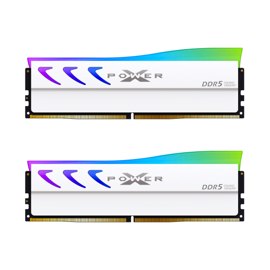 Memory Silicon Power XPOWER Storm RGB 32GB(2x16GB) DDR5 6000MHz CL36 - White