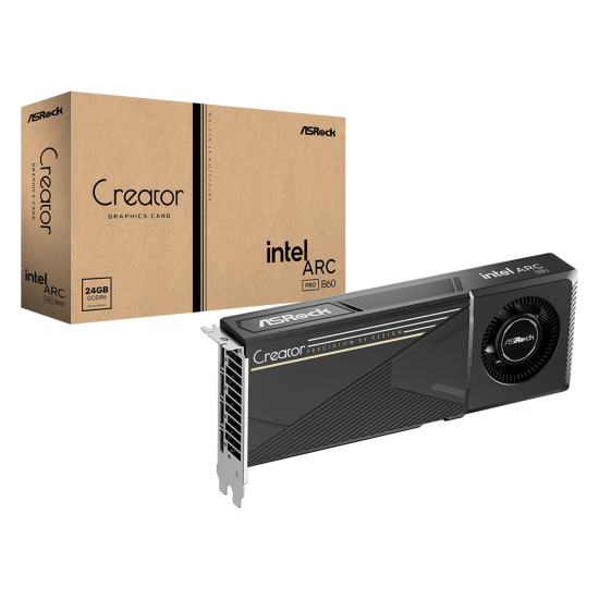 Graphic card ASRock Intel ARC Pro B60 Creator 24GB