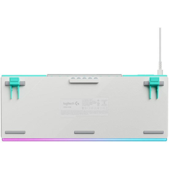 Геймърска механична клавиатура Logitech G512 X 98 - Dual Swap Analog/Mechanical Switch - White