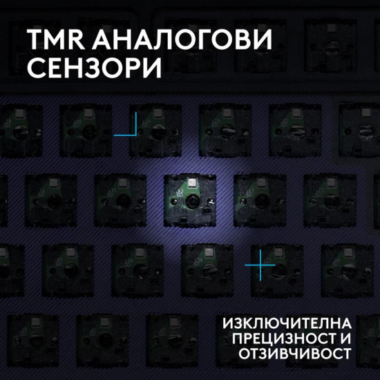 Геймърска механична клавиатура Logitech G512 X 98 - Dual Swap Analog/Mechanical Switch - Black