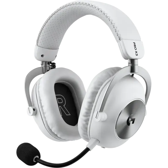 Wireless Gaming Headset Logitech PRO X3 Lightspeed - White