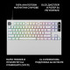 Геймърска механична клавиатура Logitech G Pro X2 RAPID TKL, Magnetic Analog Linear Switch - Бял