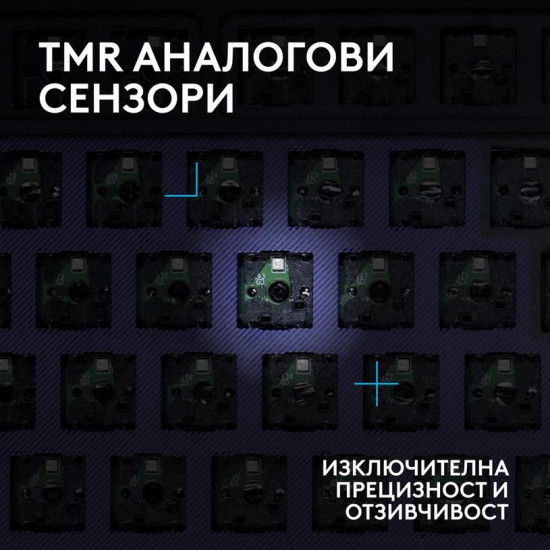 Геймърска механична клавиатура Logitech G512 X 98 - Dual Swap Linear Analog/Mechanical Switch - Black