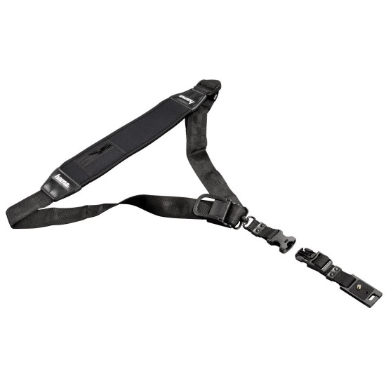 Презрамка за SLR видеокамери HAMA Quick Shoot Strap, Черна