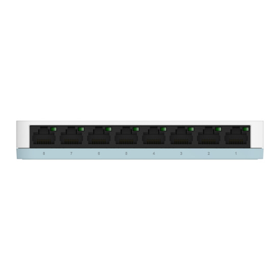 Switch D-Link, 8 ports, 10/100/1000, Gigabit, DGS-1008D/E, Desktop 