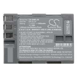 Батерия за апарат NIKON EN-EL3  Li-Ion 7.4V 1300mAh Cameron Sino