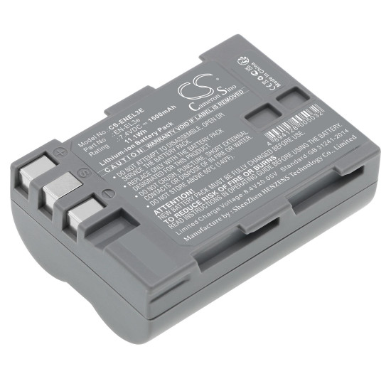 Батерия за апарат NIKON EN-EL3  Li-Ion 7.4V 1300mAh Cameron Sino