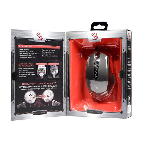 Gaming Mouse Bloody V8M, Optical, Wired, USB