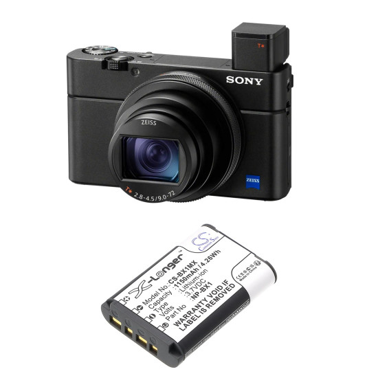 Camera Battery for SONY NP-BX1 LiIon 3.7V 1150mAh  Cameron Sino