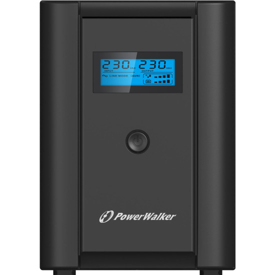 UPS POWERWALKER VI 1200 SHL LCD, 1200VA, Line Interactive