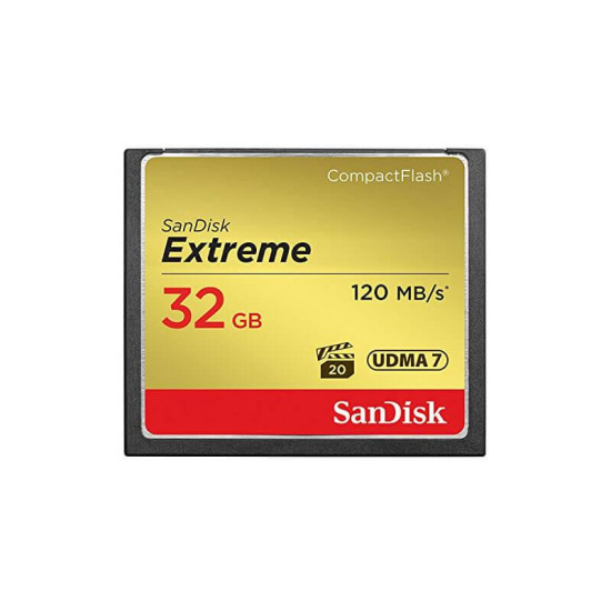 Memory card  SANDISK Extreme Compact flash, 32GB