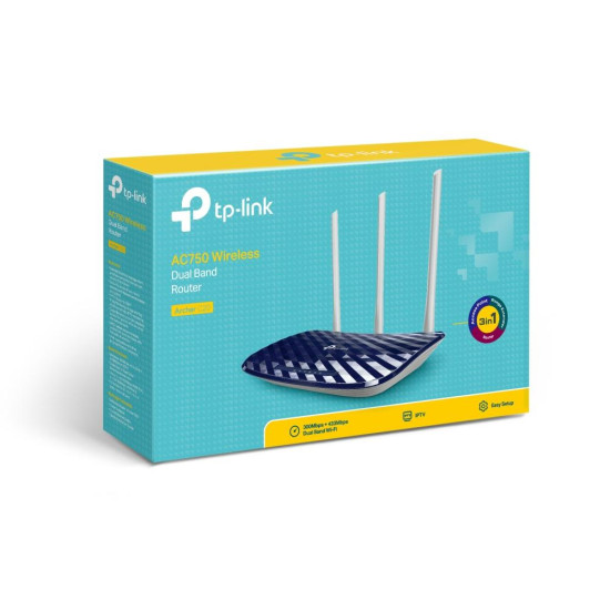 Wireless Router TP-Link Archer C20 AC750