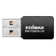 Wireless Mini Adapter EDIMAX EW-7722UTN V3, USB, Realtek, 2.4Ghz, 802.11n/g/b