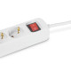 Power Strip HAMA, 3-Way, with switch, 5 m, 108815  