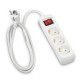 Power Strip HAMA, 3-Way, with switch, 5 m, 108815  