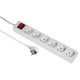 Power Strip HAMA, 6-way, 5m, 108833    