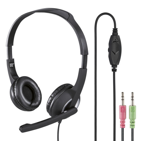 Headphones with microphone  HAMA HS-P150 