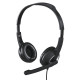 Headphones with microphone  HAMA HS-P150 