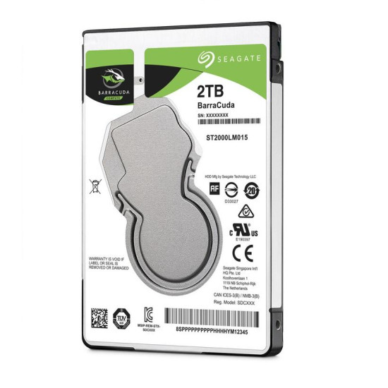 HDD SEAGATE, 2 TB, 128MB, SATA, ST2000LM015