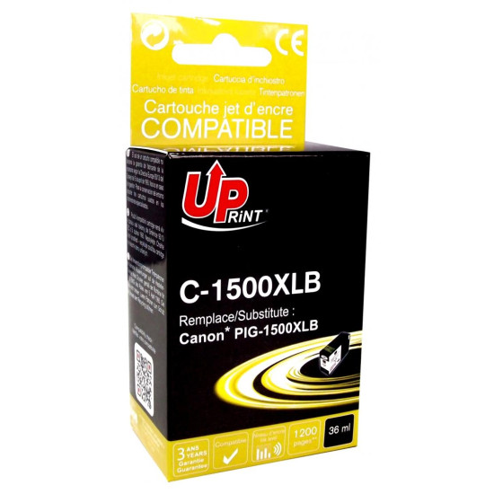 Ink cartridge UPRINT PGI1500 CANON, Black