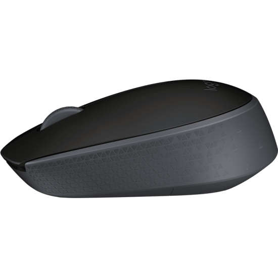 Wireless optical mouse LOGITECH M171, Black, USB