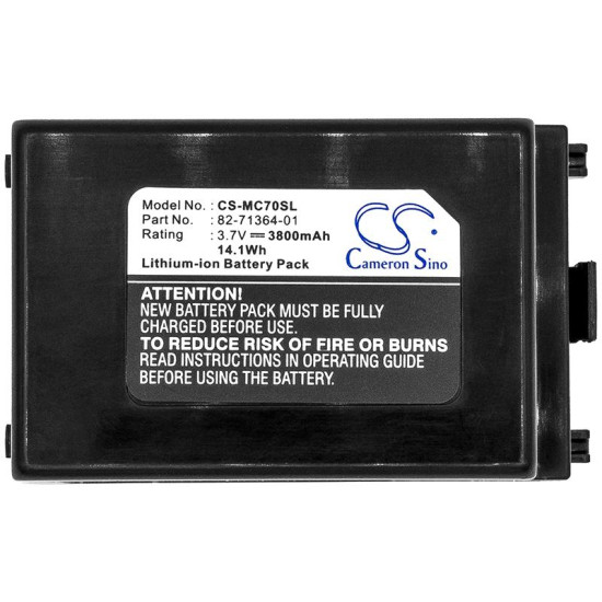 Camera Battery for  barcode scanner MC70SL SYMBOL MOTOROLA  LiIon 3.7V 3800mAh Cameron Sino