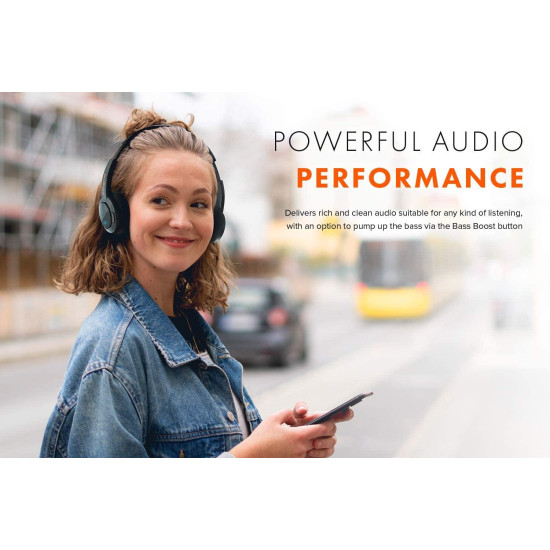 Слушалки CREATIVE Sound Blaster Jam V2, Bluetooth, Черни