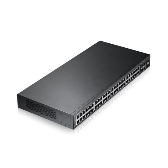 Switch ZYXEL GS1920-48, 44x GbE ports, 4x Combo ports SFP/RJ-45, managed, Rack-Mount