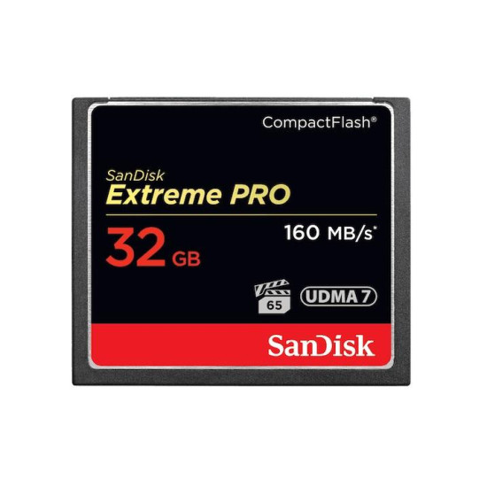 Memory card SANDISK Extreme PRO, CompactFlash, 32GB 