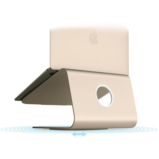 Поставка за лаптоп Rain Design mStand360, Златиста