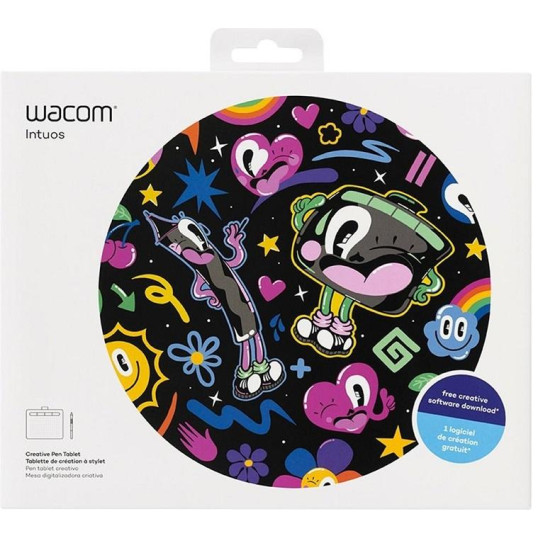 Графичен таблет Wacom Intuos S, Черен