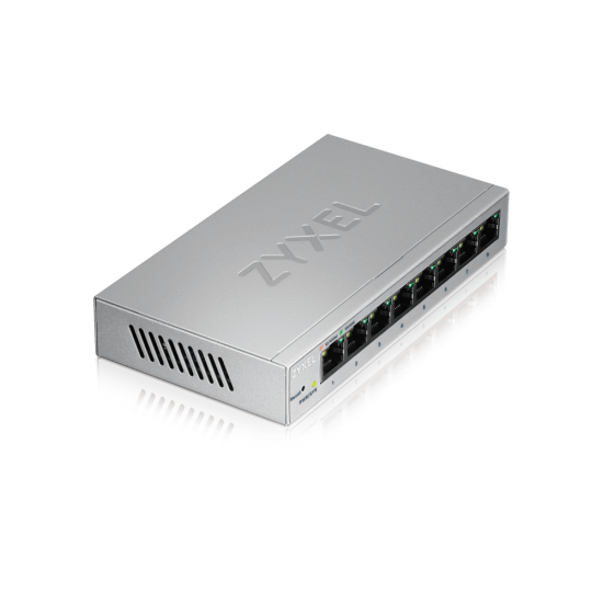 Switch ZyXEL GS-1200-8, 8 Ports, Gigabit, webmanaged
