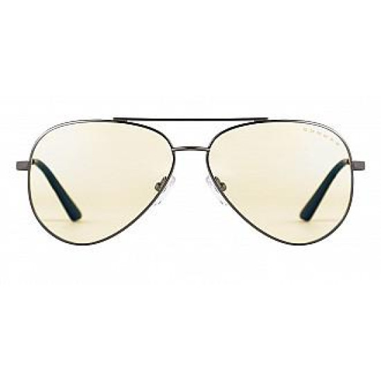 Home and office glasses GUNNAR Maverick Gunmetal Clear, Silver