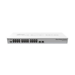 Switch Mikrotik CRS326-24G-2S+RM, 24xGigabit LAN, 2xSFP+ cages