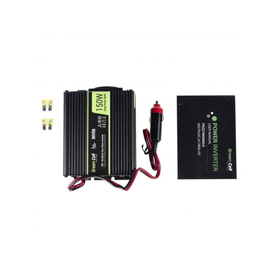 Инвертор GREEN CELL 12V/150W 