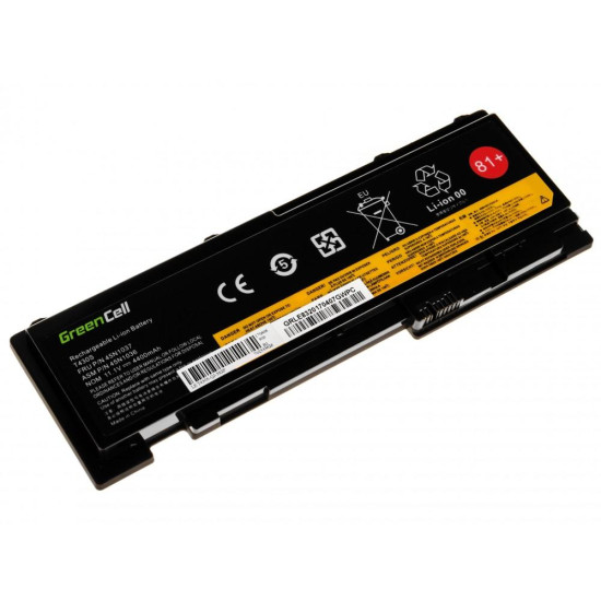 Laptop Battery for Lenovo ThinkPad T430S T430SI 42T4844 11.1V 4400mAh GREEN CELL