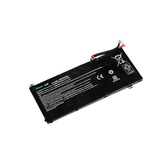 Батерия  за лаптоп GREEN CELL,  Acer Aspire Nitro V15 VN7-571G VN7-572G VN7-591G VN7-592G i V17 VN7-791G VN7-792G AC14A8L, 11.4V, 3800mAh