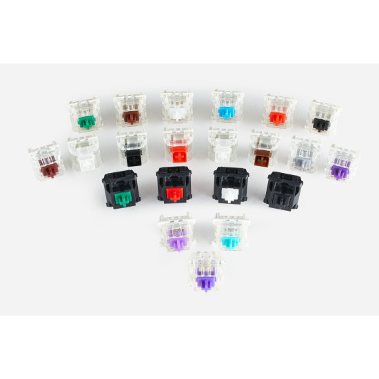 Glorious MX Switches for mechanical keyboards Gateron Black 120 pcs