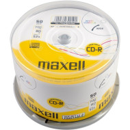 CD-R80 50 pk PRINTABLE MAXELL 52 speed cake box