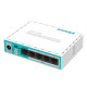Ethernet router MiKrotik RB750R2, 10/100 Mbps, PoE, 64 MB, CPU 850MHz, White