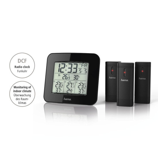Електронна метеостанция HAMA EWS-Trio, 186311