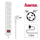 Distribution Panel HAMA, 6-Way, 30384  