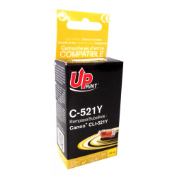 Ink cartridge UPRINT CLI521 CANON, WITH CHIP, Yellow