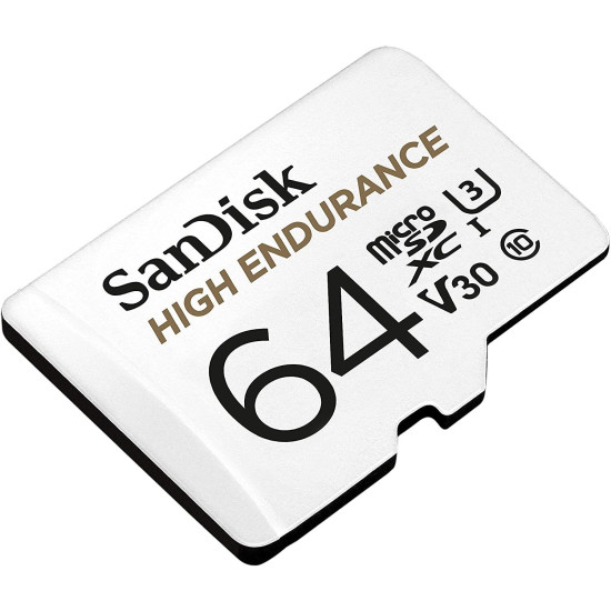 Memory card SANDISK micro SDXC UHS-I, SD Adapter, 64GB