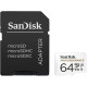 Memory card SANDISK micro SDXC UHS-I, SD Adapter, 64GB