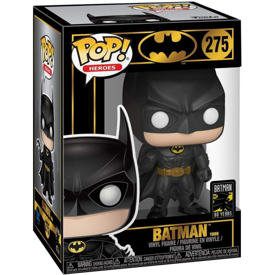 Фигурка Funko POP! Heroes: Batman 80 Years - Batman (1989) #275
