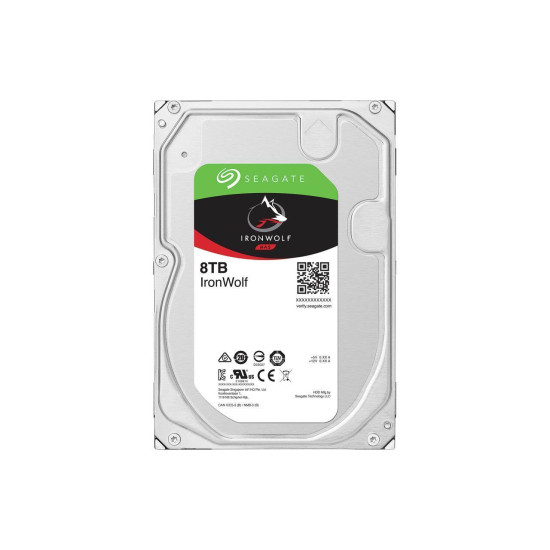HDD SEAGATE IronWolf ST8000VN004, 8TB, 256MB Cache, SATA 6.0Gb/s