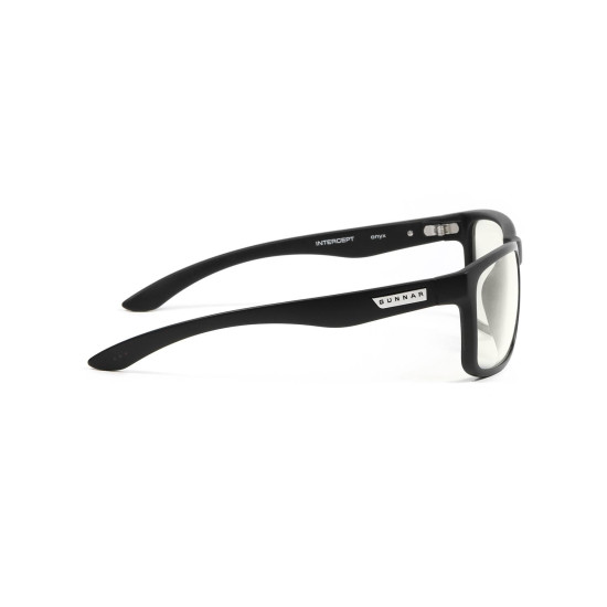 Computer glasses Gunnar Intercept Onyx, Clear Natural, Black