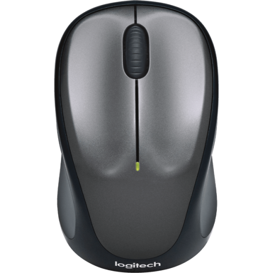 Wireless optical mouse LOGITECH M235, USB, 1000dpi, Black