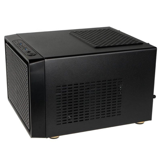 Case Kolink Satellite Cube, Mini-ITX, Micro-ATX, Black